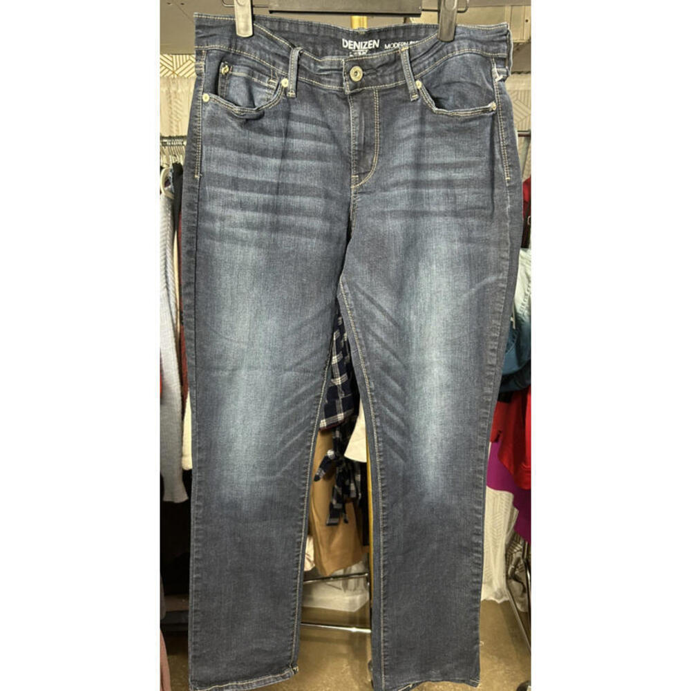 Levis Jeans Women 12M Blue Denim Modern Slim Denizen W31 L32